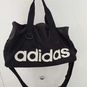NWOT small black Adidas duffel bag